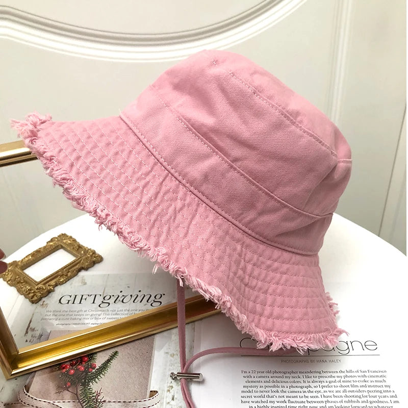 Hairy Fisherman Hat Women's Summer Style