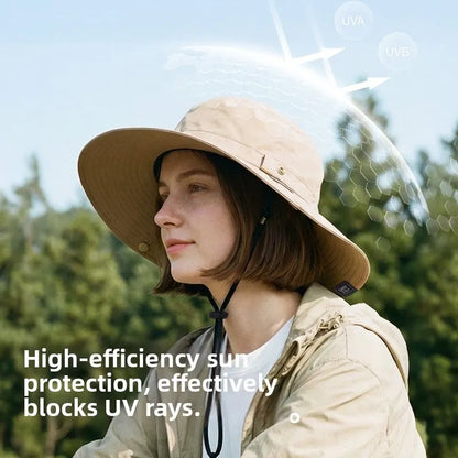 Reversible UPF 50+ Foldable Quick-Dry Bucket Hat