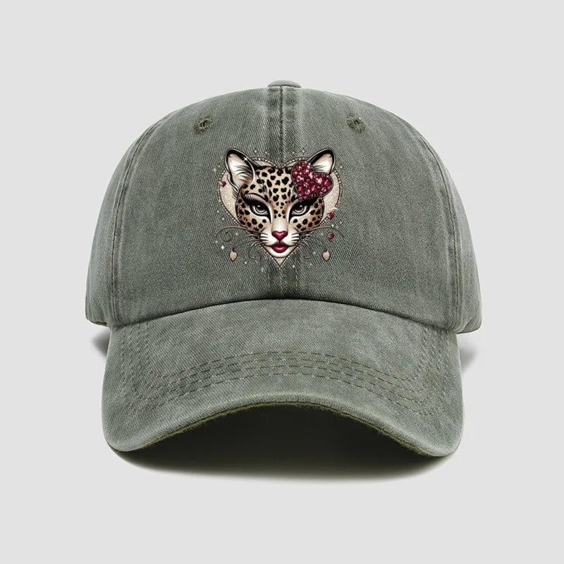 Fashion Leopard Print Baseball Cap