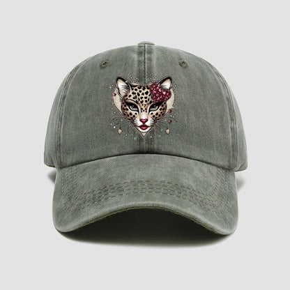 Fashion Leopard Print Baseball Cap