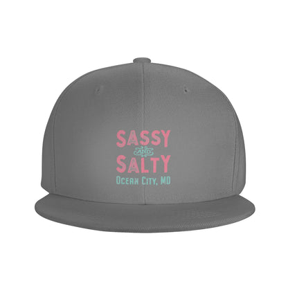 Ocean City Maryland Sassy Salty Snapback Cap