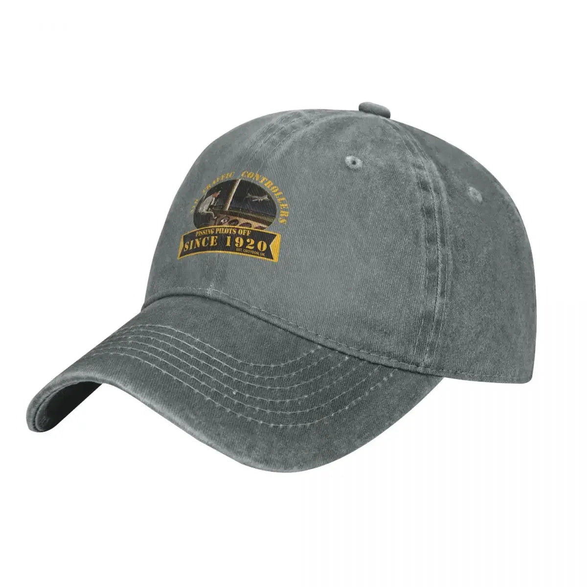 Vintage Aviation Cowboy Baseball Cap