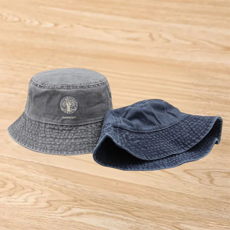 Pirate Island Vintage Bucket Hat
