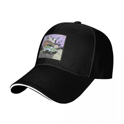 No Pressure Vintage Graphic Baseball Cap