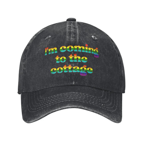 Heated Rivalry I'm Coming To The Cottage Baseball Cap