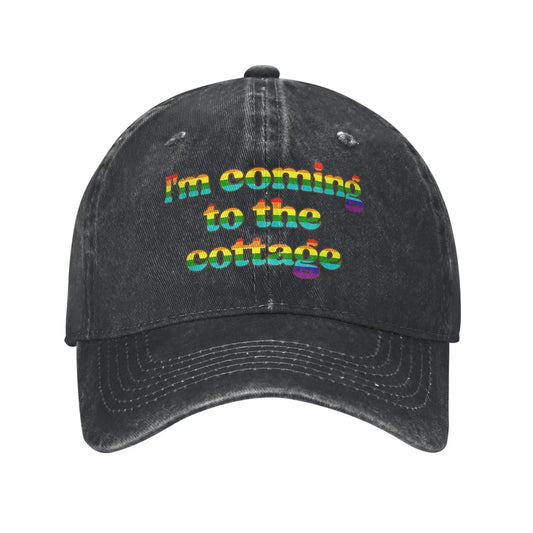 Heated Rivalry I'm Coming To The Cottage Baseball Cap