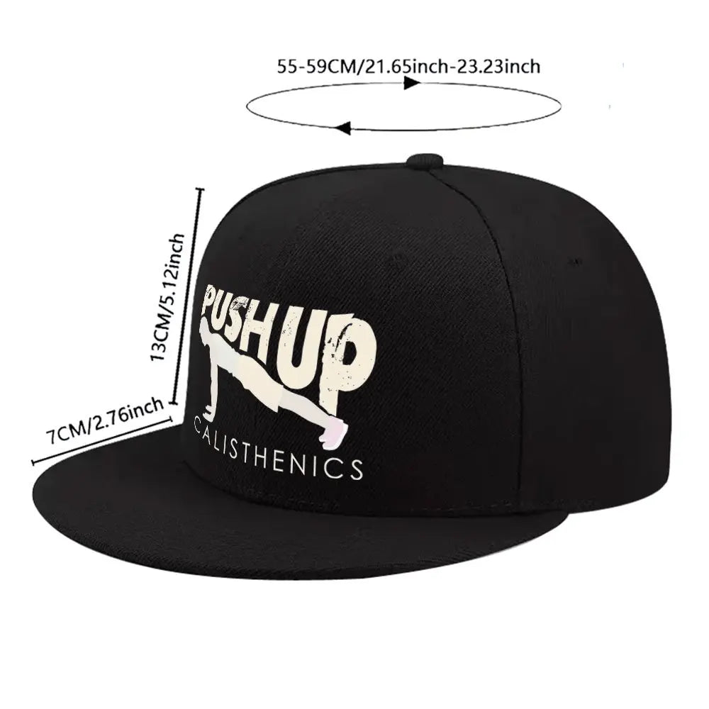 Push Up Calisthenics Snapback Cap
