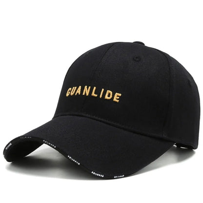 Embroidered Breathable Adjustable Soft Top Snapback Cap