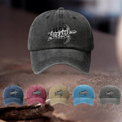 Slow Steady Sea Turtle Baseball Cap