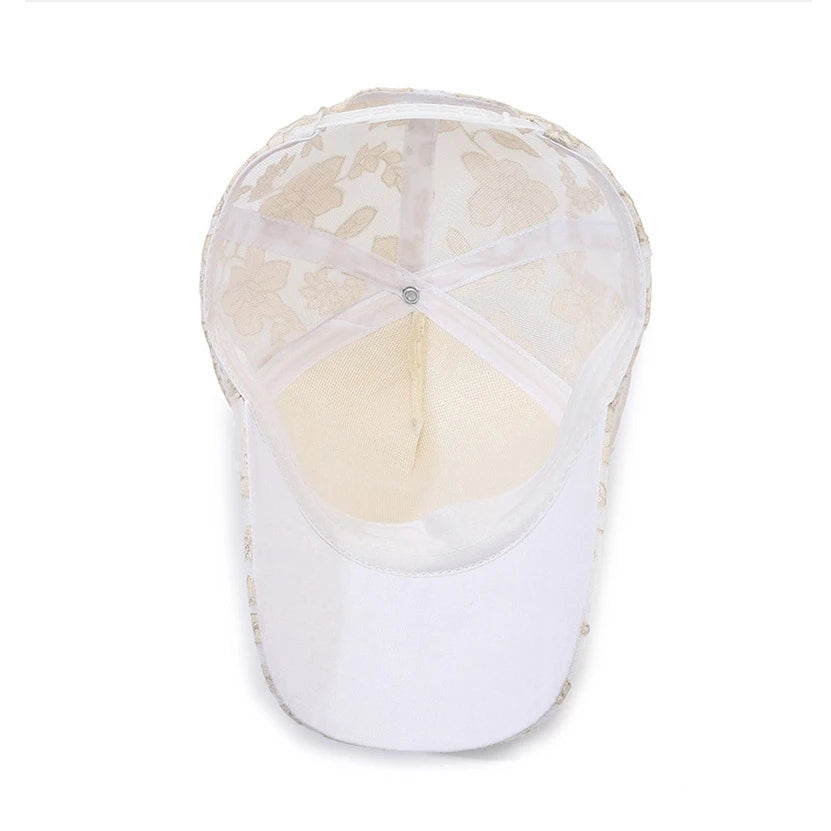 Lightweight Lace Sun Hat For Women Breathable