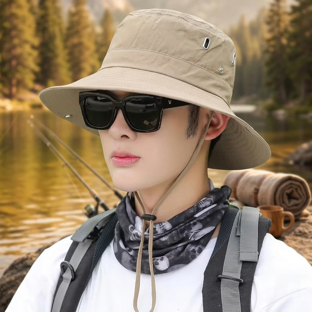 Waterproof Quick-Dry UV Protection Hiking Bucket Hat
