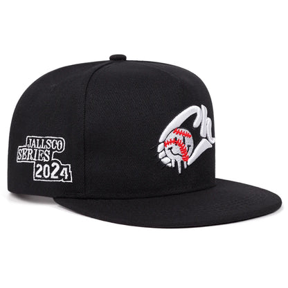 CH Tennis Embroidery Hip Hop Snapback Cap