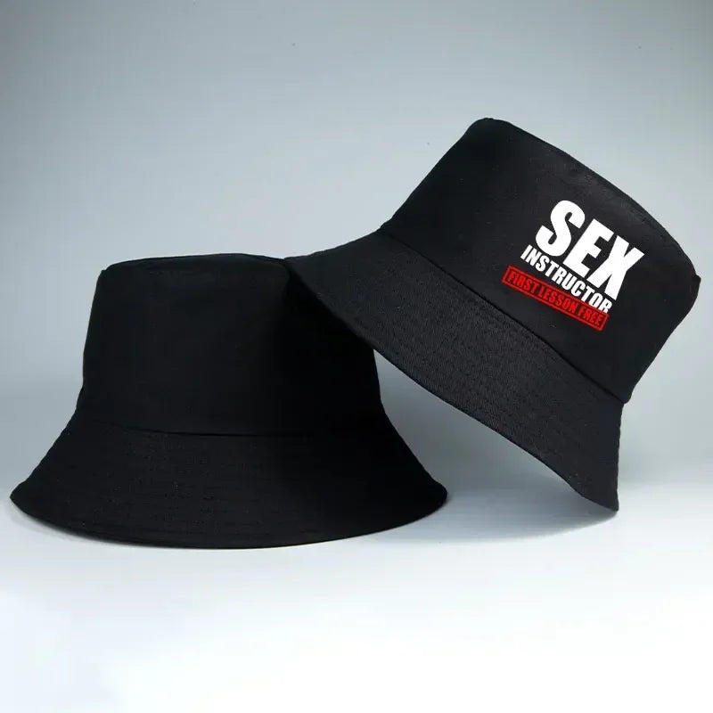 Unisex Reversible Cotton Sun Protection Bucket Hat