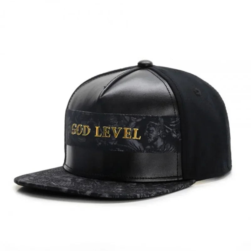 Digital Embroidered Luxury Unisex Hip-Hop Snapback Cap