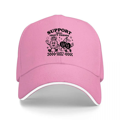 Support Your Fruit Friends Baseball Cap