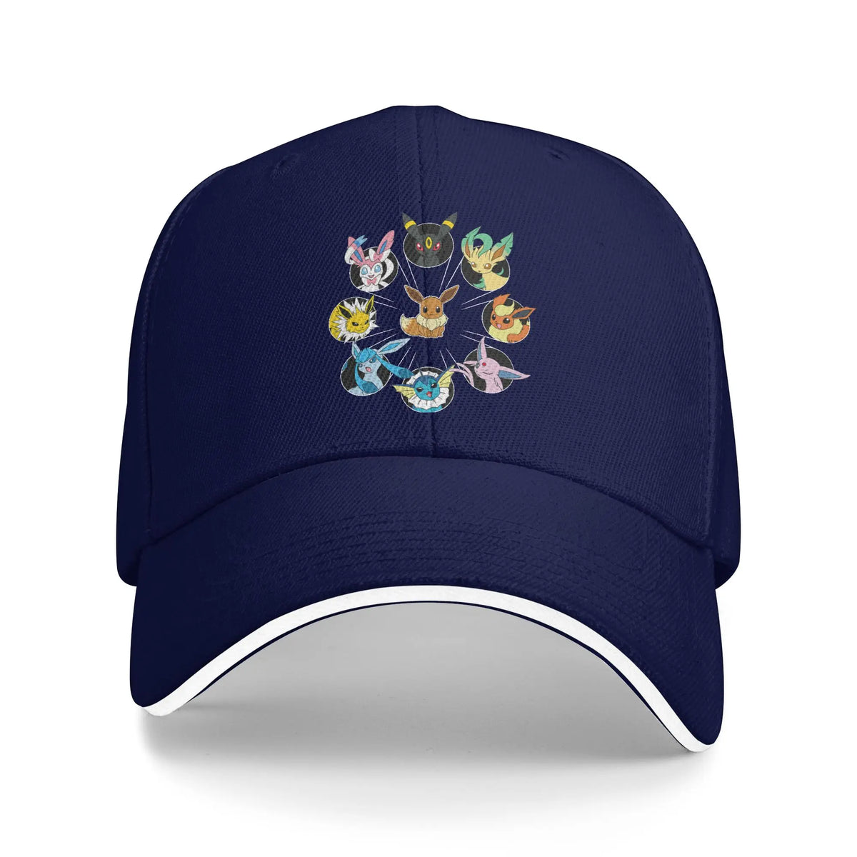 Pokemon Eevee Evolution Circle Baseball Cap