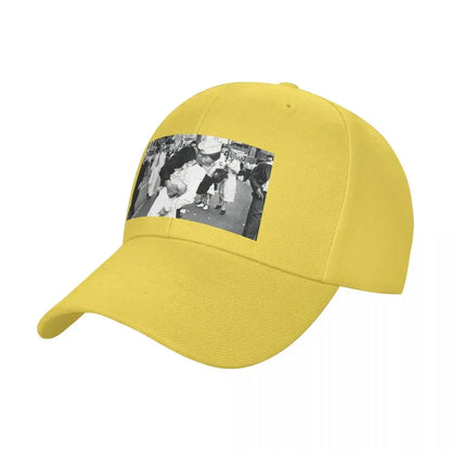 Sailor Kissing Times Square Poster Baseball Cap