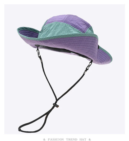 Lightweight Quick-Dry Wide Brim Hiking Bucket Hat