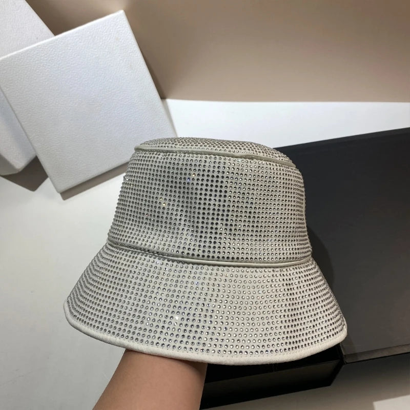 Full Diamond Eye Catching Fedoras Bucket Hat