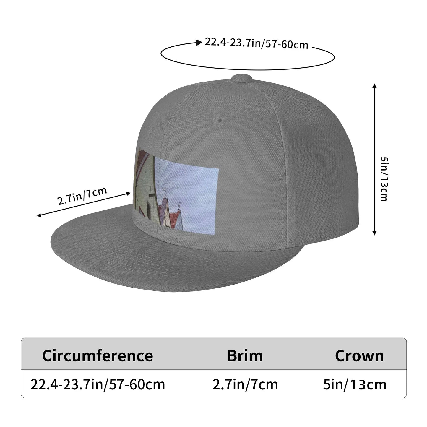 Fashion Tallinn Estonia City Snapback Cap