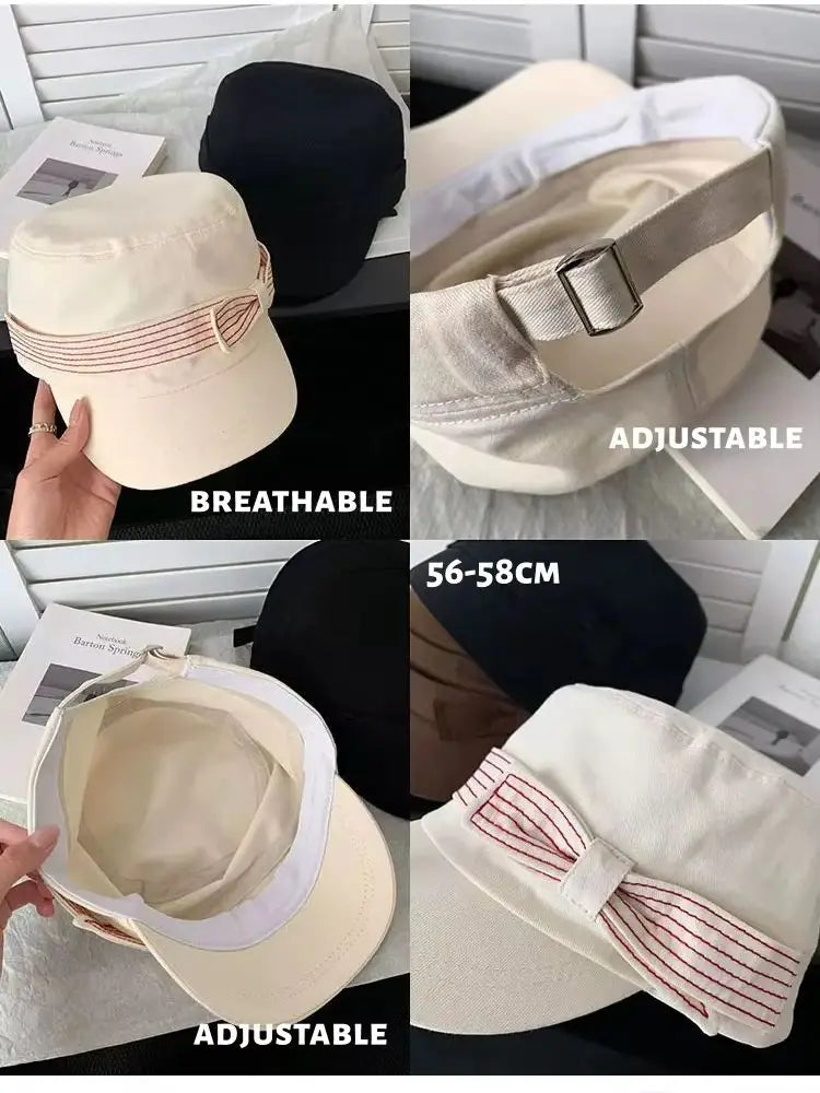 Cotton Pile Fisherman's Hat For Women Japanese Beanie Soft 56-58cm