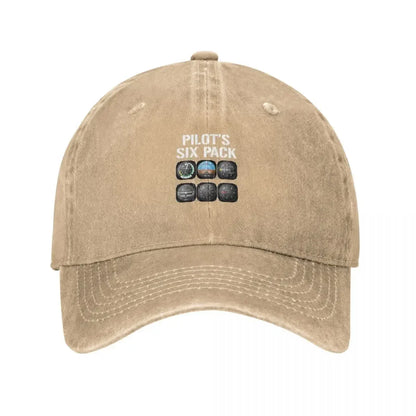 Pilot Six Pack Baseball Cap