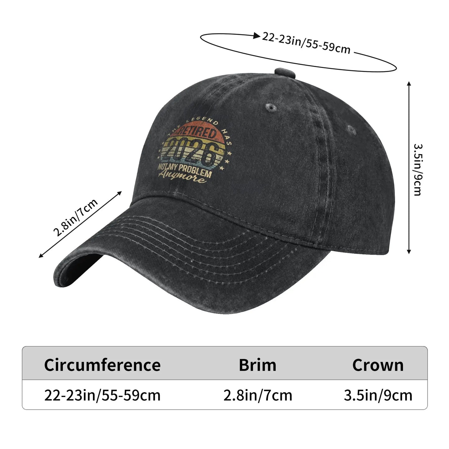 Legend Has Retired 2026 Baseball Cap