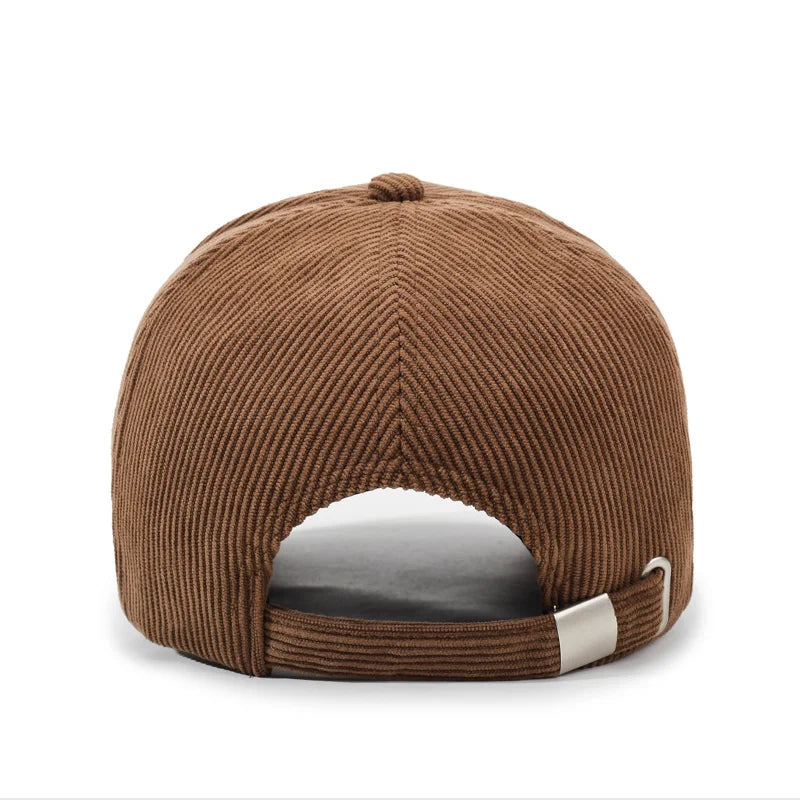 Men Women Corduroy Baseball Cap Humor Slogan Sun Protection Outdoor Adjustable Dad Cap Inspired Fashion Gift Sun Hat Streetwear