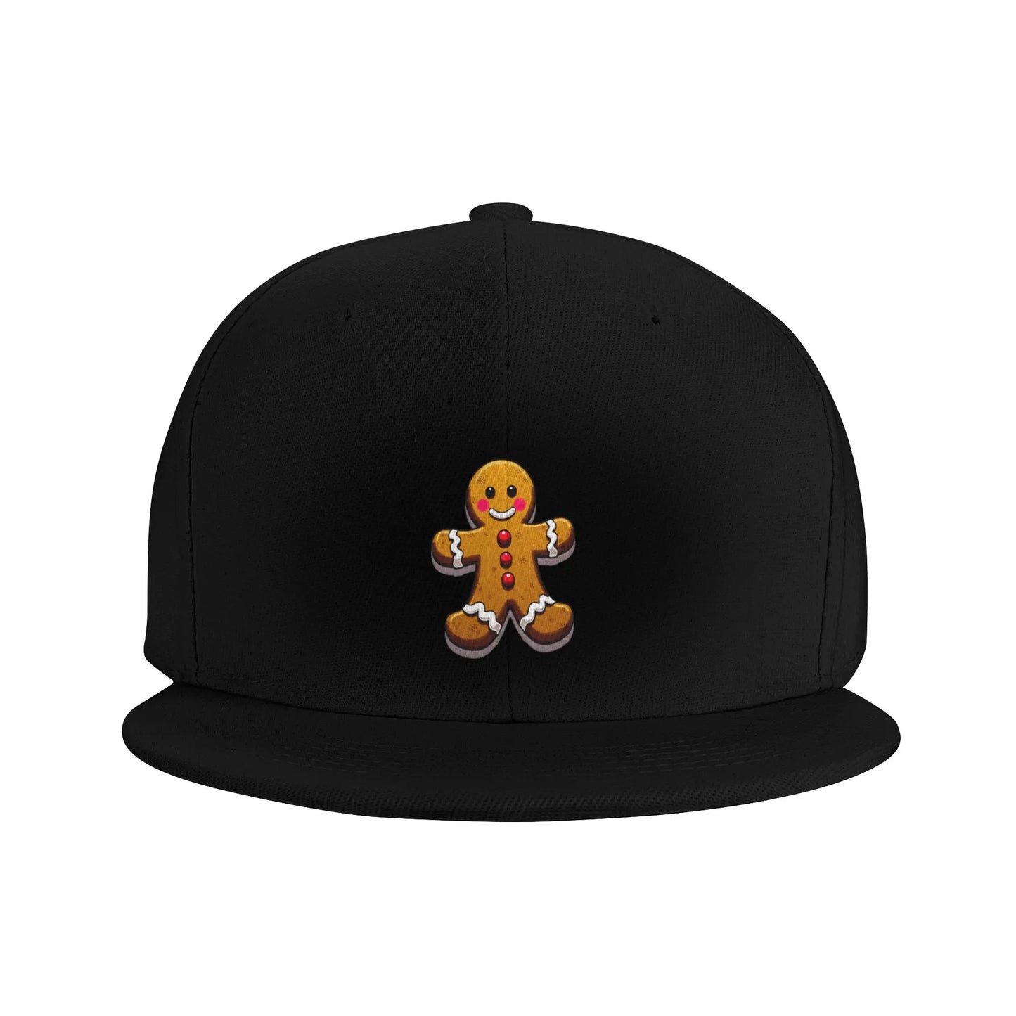 Fashion Christmas Gingerbread Cookie Snapback Cap