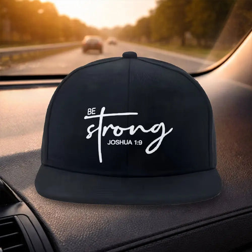 Be Strong Duckbill Snapback Cap Hat
