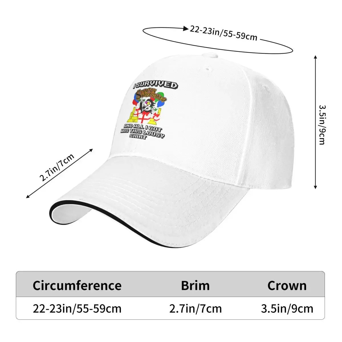Baseball Caps Deltarune Survived Fashion Sport Unisex Spring Hats