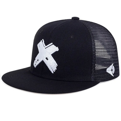 Luxury Adjustable Unisex Hip-Hop Trucker Snapback Cap