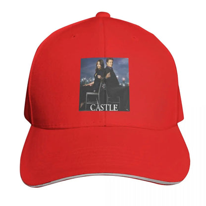 Castle And Beckett Six-Panel Strapback Baseball Cap