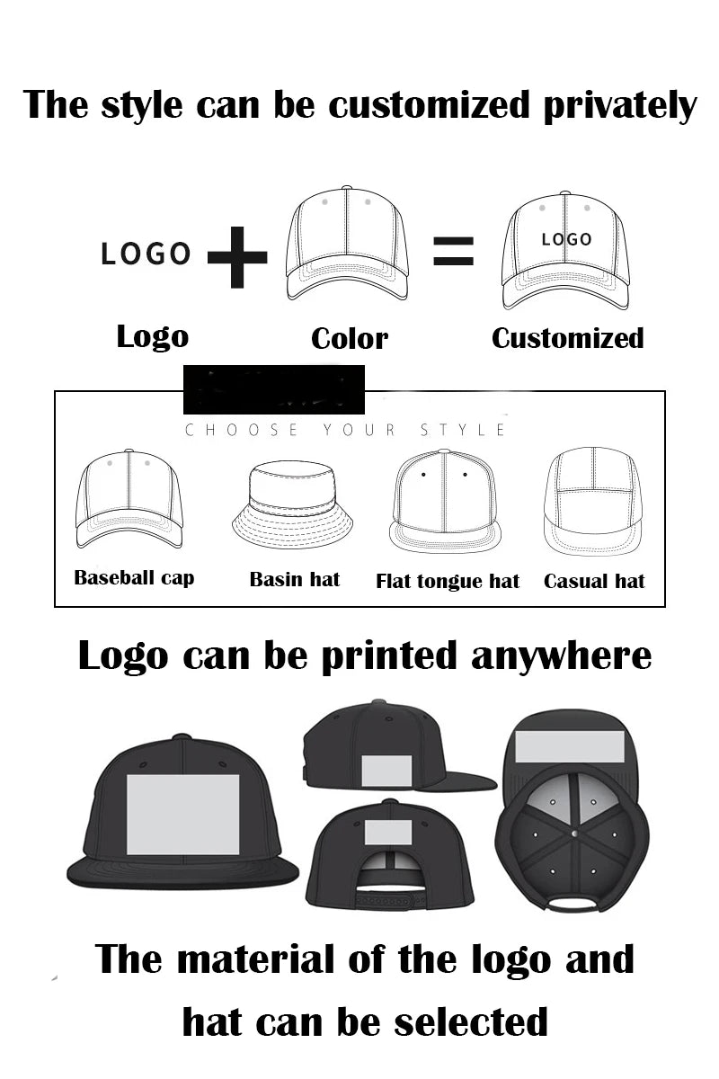Bucket Hat Cotton Fisherman Hat