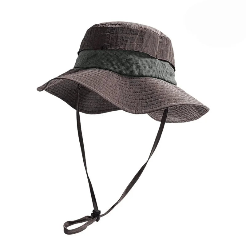 Unisex Quick-Dry Outdoor Fishing Bucket Hat
