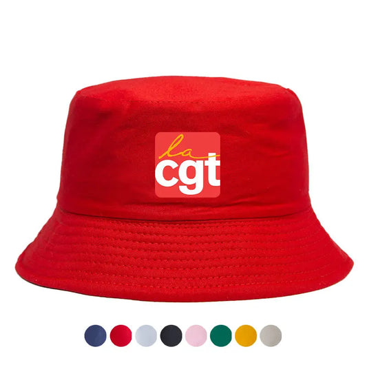 France CGT Reversible Cotton Bucket Hat