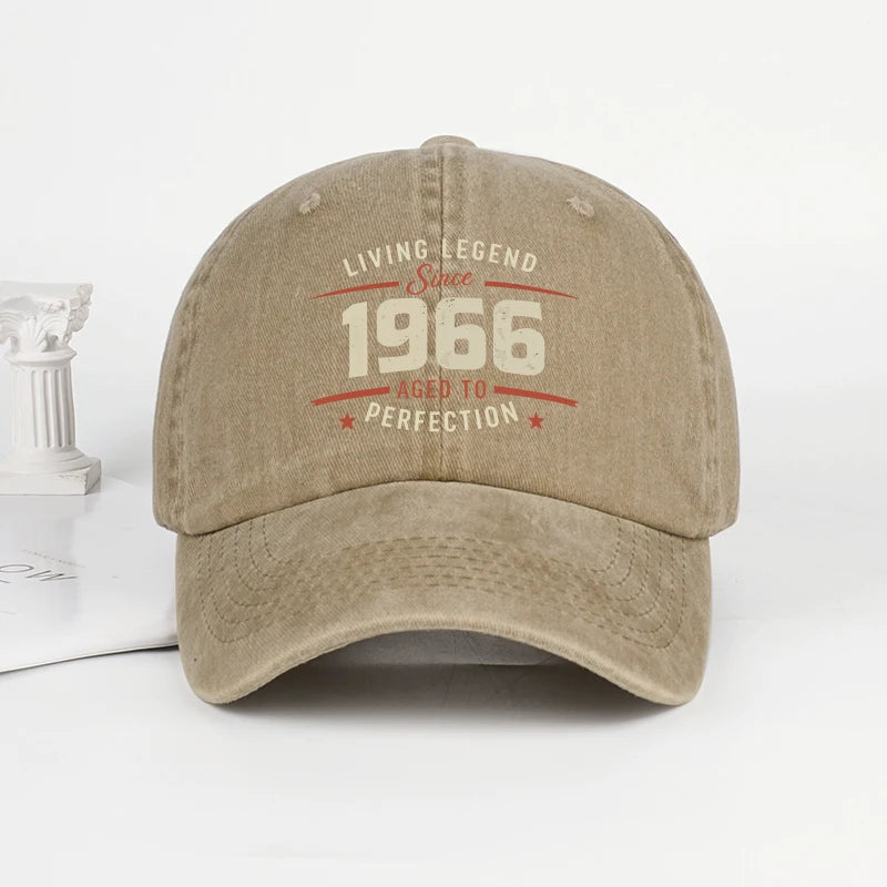 Living Legend 1966 Washed Baseball Cap