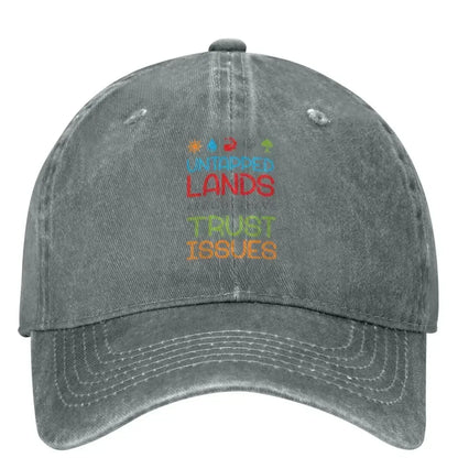 Untapped Lands Trust Issues Washed Baseball Cap