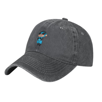 Invincible Chibi Omniman Distressed Baseball Cap