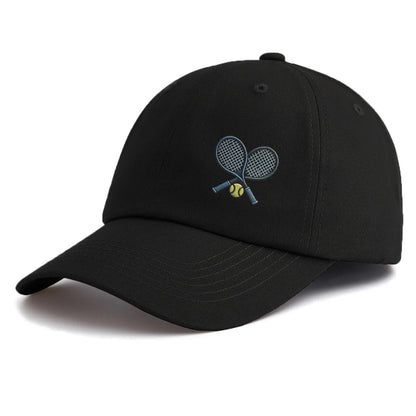 1pc Tennis Print Baseball Cap For Adults