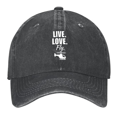 Live Love Fly Baseball Cap