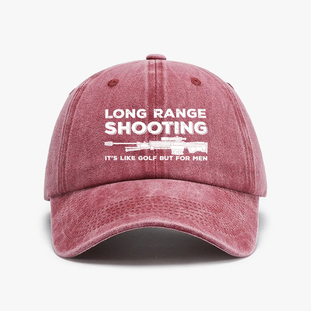 Vintage Long Range Shooting Baseball Cap