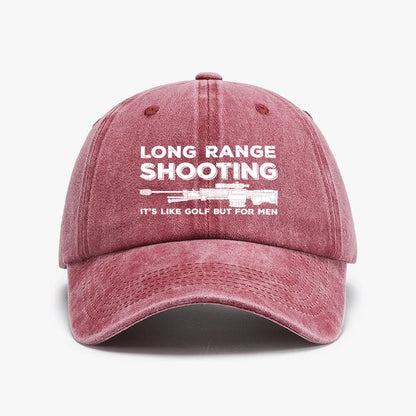 Vintage Long Range Shooting Baseball Cap