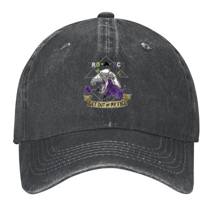 Aro Ace Get Out Baseball Cap