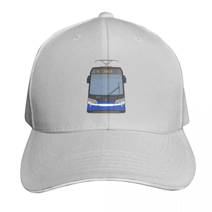 Riga Tram Vintage Transit Baseball Cap