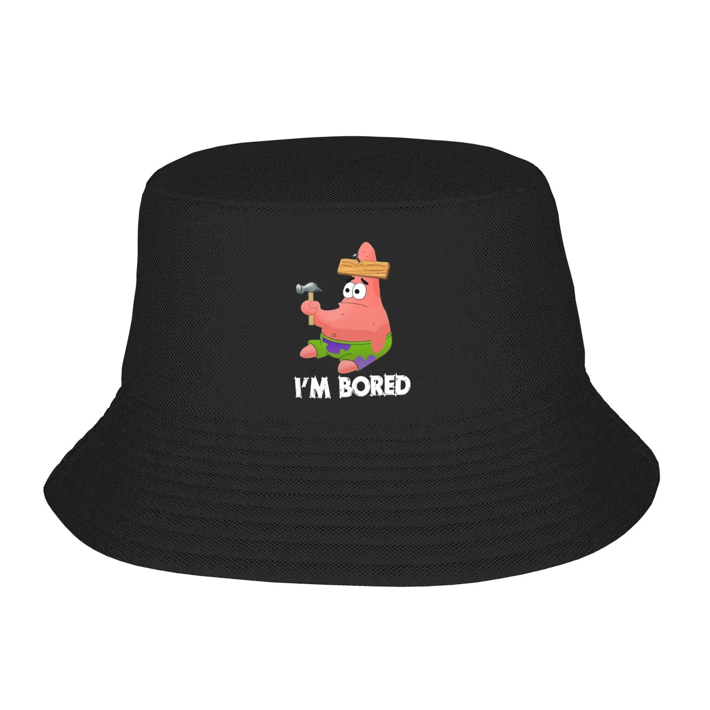 Spongebobs Bucket Hat Heart Streetwear Fisherman Caps