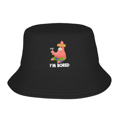 Spongebobs Bucket Hat Heart Streetwear Fisherman Caps