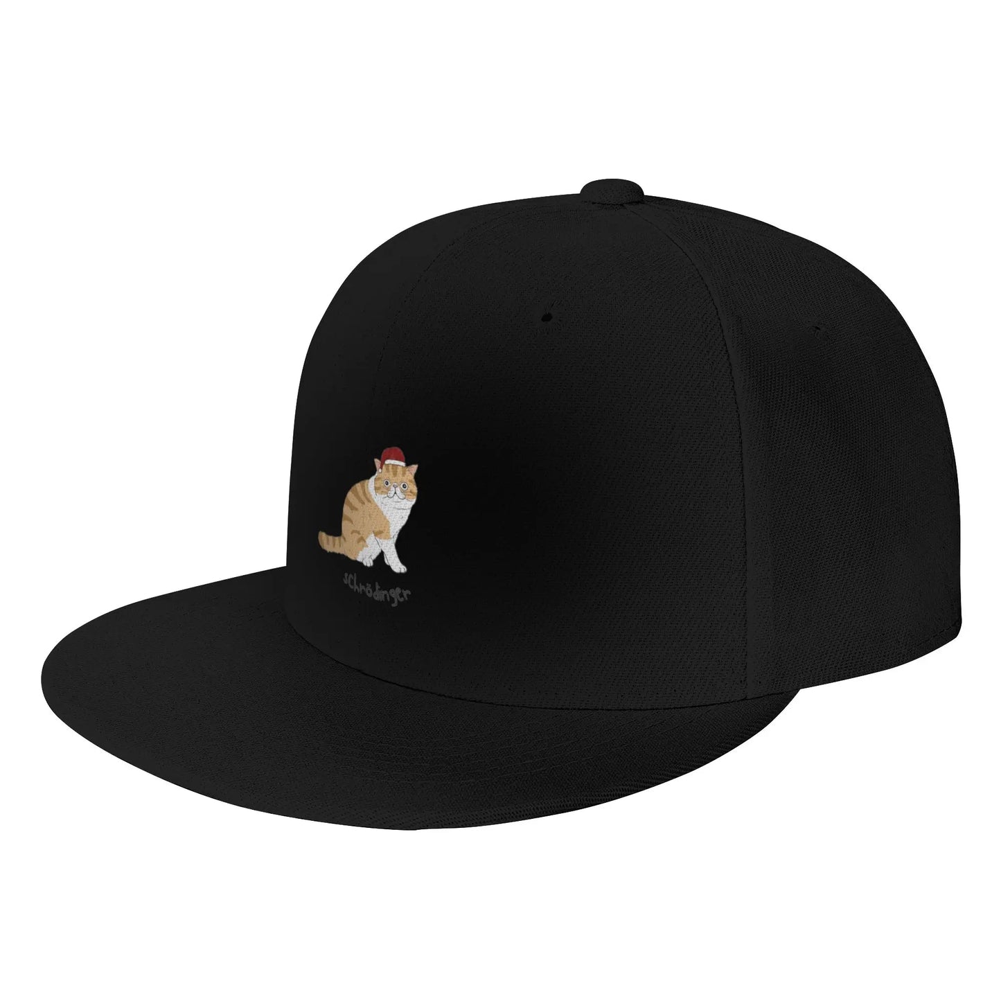 Schrodinger Christmas Cat Snapback Cap