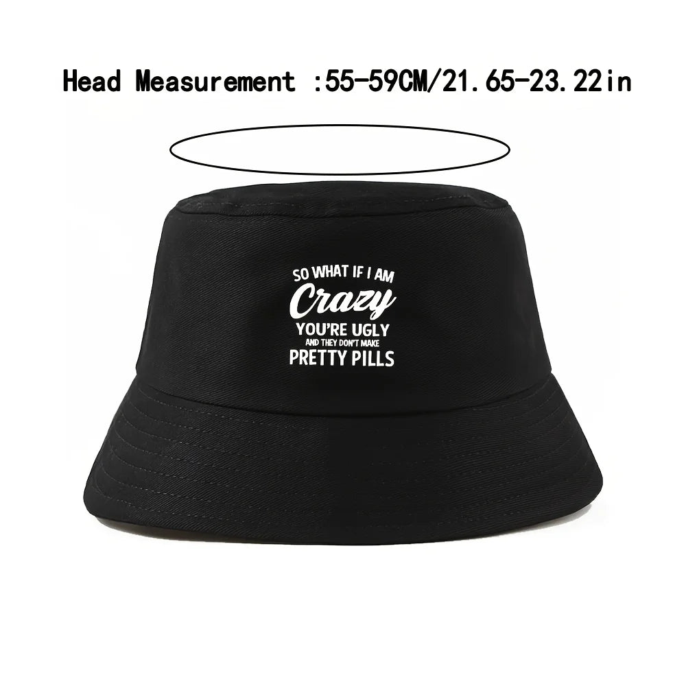 Crazy Pills Reversible Outdoor Bucket Hat