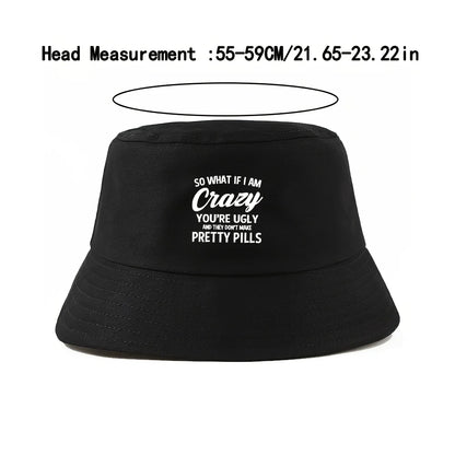 Crazy Pills Reversible Outdoor Bucket Hat